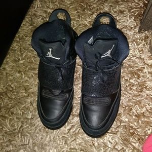 Jordan retro5's with the strap